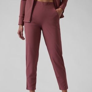 Brooklyn ankle pants in tawny rose